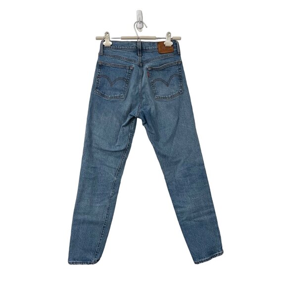 Levis Womens Wedgie Icon Fit in These Dreams Button Fly Jeans Size 25 - Picture 5 of 5